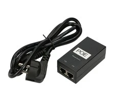 Extralink Maitinimo šaltinis PoE 24V 1A 24W 2xRJ45 su AC maitinimo laidu