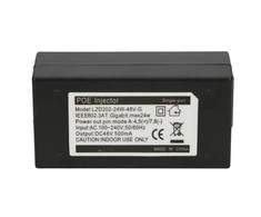 Extralink POE-48-24W-G | Maitinimo šaltinis PoE | 48V, 0,5A, 24W, Gigabit, kabelis w zestawie 802.3af/at