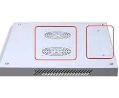 EXTRALINK 18U 600X450 ant sienos montuojama spintelė pilka