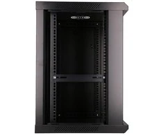 Extralink EX.7256- 12U 600x600 Juoda | Spinta stovas | montuojamas ant sienos