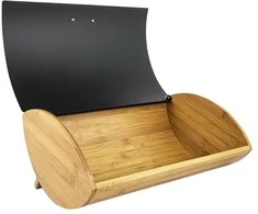Maestro MR-1775-Juodas bread box Other Juodas, Wood Bamboo, Metal