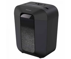 Fellowes Powershred | LX41 | Juodas | 17 L | Kreditinių kortelių smulkinimas | Popieriaus apdorojimo standartas / išvestis 8 lapai per eigą | Mini-Cut smulkintuvas | Garantija 24 mėn.