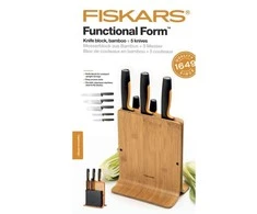 Fiskars "Functional Form" 5 peilių rinkinys su stovu