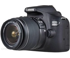 Canon | EOS | 2000D 18-55 IS II EU26 | SLR Camera Kit | Megapixel 24.1 MP | Image stabilizer | ISO sensitivity (max) 12800 | Ekranas diagonal 3.0 " | Wi-Fi | Video recording | APS-C | Juodas
