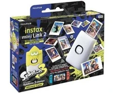Fujifilm „Fuji“ – „Instax Mini Link 2 Clay Baltas“ – „Splatoon 3“ rinkinys