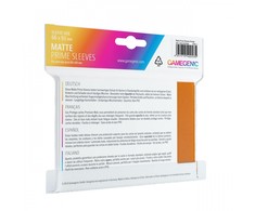 Gamegenic Card Game Sleeves: Matte Prime Oranžinis