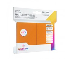 Gamegenic Card Game Sleeves: Matte Prime Oranžinis