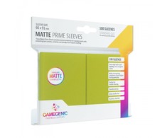 Gamegenic kortų žaidimo rankovės: Matte Prime Lime