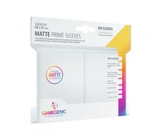„Gamegenic“ kortų žaidimų dėklai: „Matte Prime Baltas“