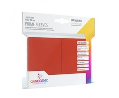 Gamegenic : Prime CCG Sleeves (66x91 mm) - Raudona, 100 vnt