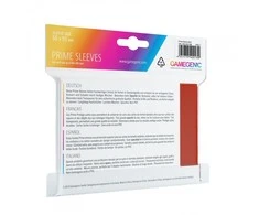 Gamegenic : Prime CCG Sleeves (66x91 mm) - Raudona, 100 vnt