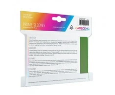 Gamegenic Gamegenic: Prime CCG (66x91 mm) - Žalia, 100 vienetų