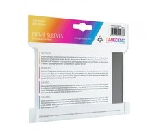 Gamegenic Gamegenic: Prime CCG Sleeps (66x91 mm) - Tamsus pilkas, 100 vienetų