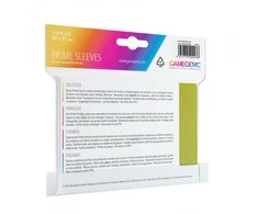 Gamegenic Gamegenic: Prime CCG maišeliai (66x91 mm) - kalkės, 100 vienetų
