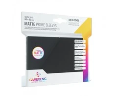Gamegenic Card Game Sleeves: Matte Prime Juodas