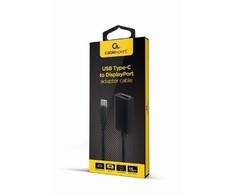 GEMBIRD USB Type-C į DisplayPort adapterio laidas 4K 15cm juodas