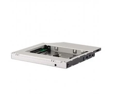 GEMBIRD A-SATA12M2-01 Gembird Slim 5.25 lizdo tvirtinimo rėmas NGFF (M.2) SSD atminties kortelei, 12.7mm