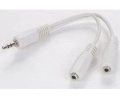 GEMBIRD CCA-415W Gembird MINIJACK M -> 2xMINIJACK F