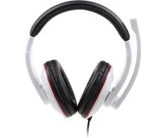 Gembird | Stereo Ausinės | MHS 03 WTRDBK | 3.5 mm | Baltas ir Juodas Color su Raudona Ring | Ausinės