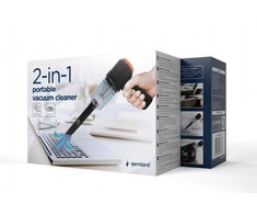Dulkių siurblys Gembird | 2-in-1 portable vacuum cleaner | CK-MVC-01 | USB mini vacuum cleaner