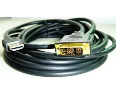 GEMBIRD CC-HDMI-DVI-15 HDMI-DVI kištukas-kištukas kabelis su auksinėmis jungtimis, 4,5 m, urmu pakuotė