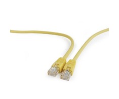 GEMBIRD PP12-1.5M/Y Gembird patchcord RJ45, cat.5e, UTP, 1.5m, geltona