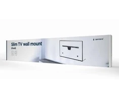 GEMBIRD WM-S80F-01 plonas televizoriaus sieninis laikiklis, fiksuotas, 37–80 colių, svoris 50 kg