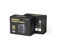 „Gembird CCC-PSUGOLD-1000W“ maitinimo blokas „Fornax Power 1000W“ aktyvus PFC 12 cm ventiliatorius 80+ aukso
