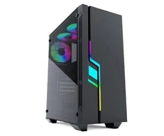 GEMBIRD kompiuterio dėklas Fornax 2000 - RGB LED STRIP RGB REAR FAN su spalvų reguliavimu