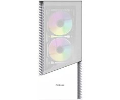 GEMBIRD kompiuterio dėklas Fornax 4300W ATX - ARGB Backlight Baltas