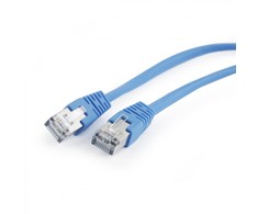 GEMBIRD PP22-0.5M/B Gembird patchcord RJ45, cat.5e, FTP, 0.5m, mėlynas