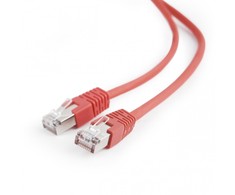 GEMBIRD PP22-2M/R Gembird patchcord RJ45, cat.5e, FTP, 2m, raudona