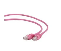 GEMBIRD PP12-2M/RO Gembird patchcord RJ45, cat.5e, UTP, 2m, rožinė