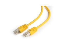 GEMBIRD PP6-0,25M/Y Gembird patchcord RJ45, kat. 6, FTP, 0,25 m, geltona