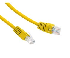 GEMBIRD PP6U-5M/Y Gembird UTP Cat6 Patch laidas, 5 m, geltonas