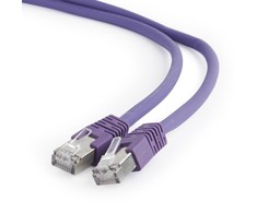 GEMBIRD PP6A-LSZHCU-V-2M Gembird patchcord RJ45, kat. 6A, SFTP, LSZH, 2m, violetinė