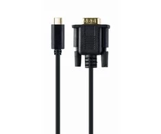 GEMBIRD USB-C į VGA-M adapteris 2m juodas blisteryje