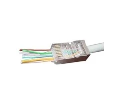 GEMBIRD LC-PTF-01/100 Gembird Universalus praėjimo modulinis FTP kištukas 8P8C, 100 vnt., tvirtas ir suvytas