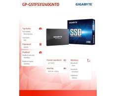 Gigabyte 240 GB 2,5 colio SATA3 500 / 420 MB / s 7 mm SSD