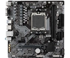 Pagrindinė plokštė „Gigabyte“ | B650M S2H 1.0 M/B | Procesorių šeima AMD | Procesoriaus lizdas AM5 | DDR5 DIMM | Atminties lizdai 2 | Palaikomos standžiojo disko sąsajos SATA | SATA jungčių skaičius 4 | Lustų rinkinys AMD B650 | Micro ATX
