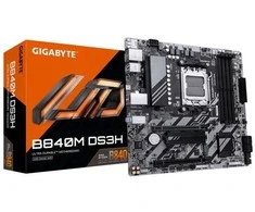 Pagrindinė plokštė GIGABYTE B840M DS3H AM5 1xHDMI 2xDP