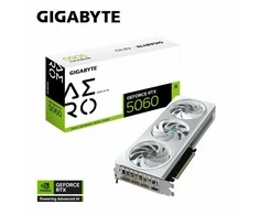 Vaizdo plokštė GIGABYTE GeForce RTX 5060 AERO OC 8G Grafikos plokštė - 8GB GDDR7