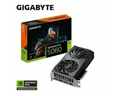 Vaizdo plokštė „Gigabyte GeForce RTX 5060 WINDFORCE 8G“ | NVIDIA | 8 GB | „GeForce RTX 5060“ | GDDR7 | HDMI jungčių kiekis: 1 | PCI-E 5.0