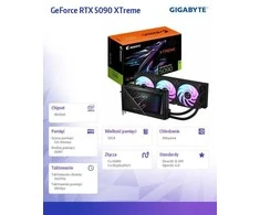 Vaizdo plokštė Gigabyte AORUS GeForce RTX 5090 XTREME WATERFORCE 32G | NVIDIA | 32 GB | GeForce RTX 5090 | GDDR7 | HDMI jungtys kiekis 1 | PCI-E 5.0