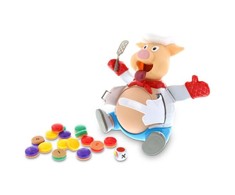 Goliath Stalo žaidimas vaikams Piggy Pop, spalvotas