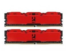 GOODRAM DDR4 16GB 3200 CL16 DUAL IRDM X Raudonas