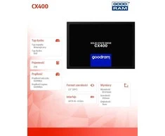 GOODRAM SSD CX400 Gen.2 2TB SATA III 2.5" RETAIL