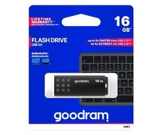 GOODRAM UME3-0160K0R11 GOODRAM atmintis USB UME3 16GB USB 3.0 Juodas