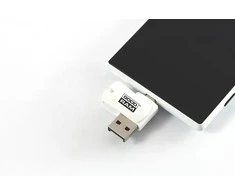 Micro SD kortelių skaitytuvas Goodram OTG (USB+microUSB)