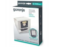 Gorenje dulkių siurblių maišeliai GB2PBU Maišelių skaičius 5 vnt., Filtrų skaičius 1 Kempininis filtras vnt., Universalus dulkių maišelis, Baltas